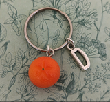 Orange fruit personalized Keyring