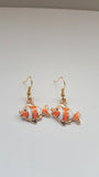 Fish earrings, beach earrings, fish jewellery, sea life earrings, animal earrings, nautical earrings, pet earrings, pet lover gift