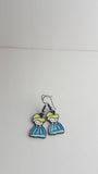Charm earrings, ladies jewelry, fandom earrings, fandom jewelry, princess earrings, princess jewelry, gifts for her, girl earrings,