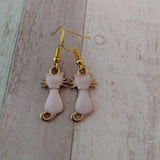 Cat earrings, cat jewelry, animal earrings, animal jewelry, animal lover gift, mum jewelry, mum earrings, gifts for her, sister gifts,