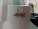 Dog earrings, dog jewellery, animal earrings, animal jewellery, dog lover gifts, pet owner gifts, canine earrings, vet gift, vet earrings