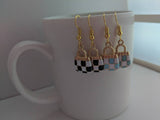Handbag earrings, fashion earrings, women earrings, gift for her, sister gifts, girlfriend gifts, ladies earrings, cute earrings,