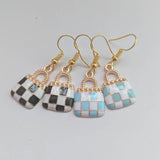 Handbag earrings, fashion earrings, women earrings, gift for her, sister gifts, girlfriend gifts, ladies earrings, cute earrings,