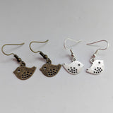 Bird earrings, love bird earrings, teen earrings, bronze earrings, animal earrings, graduation gift, animal lover, animal gifts, bird gifts,