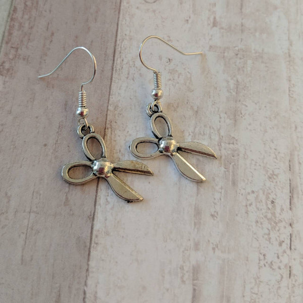 Scissor earrings, hairdresser earrings, hair stylist gifts, hairdresser gifts, craft earrings, graduation gift, gifts for her, teen gift