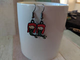 Mermaid earrings, mermaid jewellery, cartoon earrings, fandom earrings, fandom jewelry, gifts for her, kawaii earrings, kei jewelry,