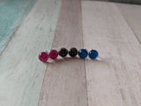 Glittery earrings, kei jewelry, kawaii earrings, Christmas earrings, stocking filler, teen earrings, gifts for her, friend gifts,