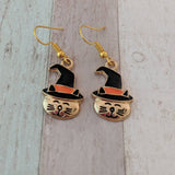 Cat earrings, cat jewelry, animal earrings, animal jewelry, Halloween earrings, Halloween jewelry, novelty earrings, pet earrings,