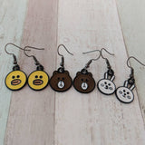 Rabbit earrings, novelty earrings, novelty jewelry, animal earrings, animal jewelry, easter earrings, easter jewelry, gifts for her,