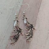 Parrot earrings, bird earrings, animal earrings, animal jewellery, wildlife earrings, bird lover gifts, parrot lover gift, parrot jewellery