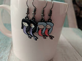 Mermaid earrings, cartoon earrings, mermaid gifts, mermaid jewellery, gifts for her, cartoon jewellery, fandom earrings, fun earrings,