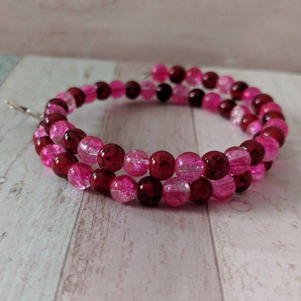 Romantic bracelet, red jewelry, butterfly bangle, butterfly jewelry, girlfriend gifts, gifts for her, sister gifts, pink bracelet,