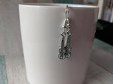 Violin earrings, music earrings, music jewellery, teacher gifts, teacher earrings, gifts for her, instrument earrings, violin gifts,