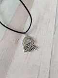 Eagle necklace, eagle jewelry, bird necklace, American eagle, gift for bird lovers, animal necklace, animal jewellery, bird watcher gifts