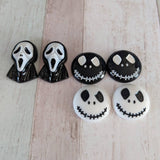 Skeleton earrings, Halloween earrings, Halloween jewellery, day of the dead, zombie jewelry, gifts for her, gothic earrings, gothic jewelry