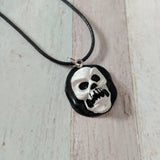 Skull necklace, skull jewelry, day of the dead, skull jewellery, gifts for her, gifts for him, gothic necklace, pendant necklace, goth gifts