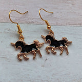 Unicorn earrings, unicorn jewellery, unicorn lover gifts, children's earrings, children's jewelry, unicorn party fillers, fairytale earring