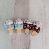 Ice cream earrings, summer earrings, food earrings, dessert earrings, food gifts, novelty earrings, stud earrings, fun earrings, sister gift