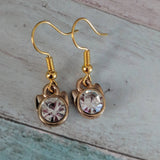Cat earrings, cat jewellery, animal earrings, kitten earrings, cat lover gifts, gifts for her, cat gifts, mum gifts, crazy cat lady,