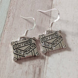 Travel earrings, travel jewellery, travel gifts, little earrings, traveller gifts, hoilday jewelry, new York earrings, gifts for her,