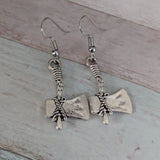 Axe earrings, Viking earrings, Viking jewelry, weapon earrings, weapon inspired, Nordic jewelry, historical gifts, history teacher gifts,