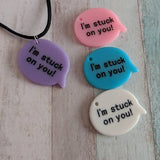 Kawaii necklace, kawaii jewelry, girlfriend gifts, gifts for her, friendship necklace, bbf gifts, love necklace, alternative jewelry