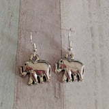 Elephant earrings, elephant jewellery, gifts for elephant lover, wildlife vet gifts, animal earrings, elephant accessories, nature inspired