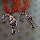 Giraffe necklace, giraffe jewellery, giraffe gifts, animal necklace, animal jewellery, gifts for her, giraffe pendant, teen gifts, bff gifts
