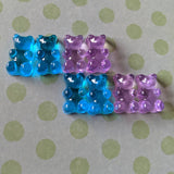 Bear earrings, stud earrings, cute earrings, teen gifts, girl earrings, fandom jewelry, sister gifts, teen earrings, birthday gifts,