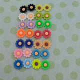 Daisy stud earrings, flower earrings, children's earrings, daisy jewelry, flower jewellery, small stud earrings, summer earrings,