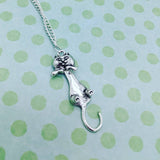 Cat necklace, cat jewellery, cat lover gifts, cat themed gifts, cat inspired gifts, cattery owner gifts, cat mom gifts, cat accessories,