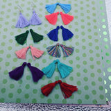 Tassel earrings, teen gifts, tassel gifts, summer earrings, summer jewellery, gifts for her, birthday gifts, sister gifts, cute earrings