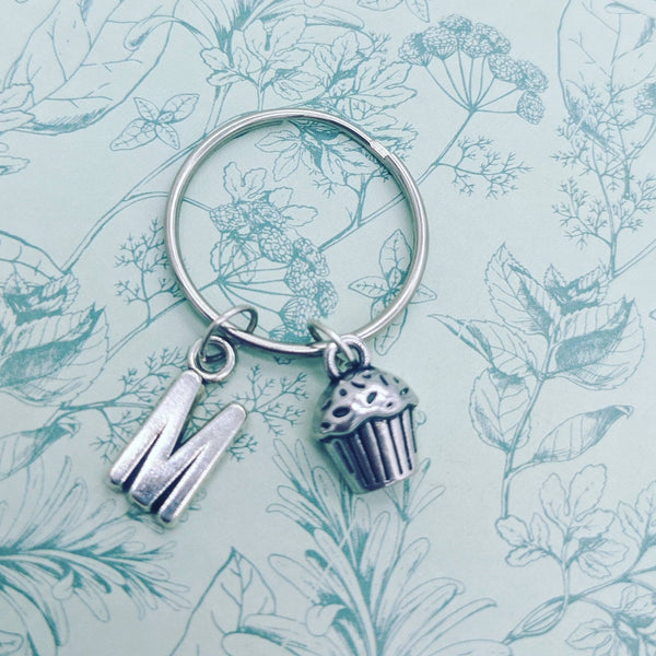 Cupcake keyring, baking gifts, cooking gifts, teen gifts, baker gifts, chief gifts, foodie gifts, novelty keyring, cake gift, bff gifts