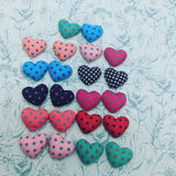 Heart earrings, heart jewellery, stud earrings, heart studs, sister gifts, girlfriend gifts, bff gifts, heart gifts, stocking stuffers