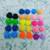Flower earrings, flower jewelry, stud earrings, flower lover gifts, girl earrings, sister gifts, bff gifts, floral earrings, stocking filler