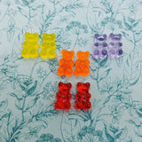 Bear earrings, stud earrings, cute earrings, teen gifts, girl earrings, fandom jewelry, sister gifts, teen earrings, birthday gifts,