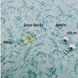 Cute meerkat animal earrings, meerkat animal jewellery, meerkat lovers gifts, zoo keeper gifts, secret Santa gifts, gifts for zoologist,