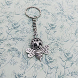 Bee keyring, bee lover gifts, beekeeper gifts, sister gifts, bag charm, birthday gifts, bff gifts, insect lover gifts, insect keyring,