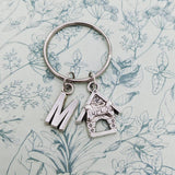 Dog keychain, dog gift, top dog gifts, dog lover gifts, dog bag charm, gift for dog mum, wife gifts, wife keyring, gift from the dog,