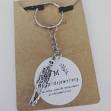 Cherry skull keychain, skull Keyring, skull lover gifts, Halloween keychain, Halloween Keyring, skull themed , Halloween inspired,