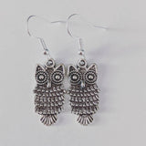 Owl earrings, owl jewellery, bird earrings, bird jewellery, animal earrings, animal jewellery, gifts for her, bird lover gifts, teen gifts