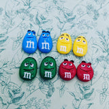 Sweet earrings, chocolate earrings, stud earrings, novelty jewellery, gifts for sweet lovers, gifts for chocolate lovers, funky earrings,