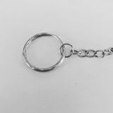 Halloween ghost keychain, novelty fun ghost gifts, Halloween themed gifts, ghost hunter gifts, gothic halloween accessories, autumn keychain