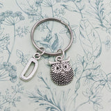 Owl keychain, owl Keyring, owl gifts, personalised keyring, birthday gifts, bird keychain, bird lover gifts, bird watcher gifts, owl mum,