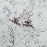 Hummingbird earrings, hummingbird lover gifts, hummingbird themed, bird earrings, bird watcher gifts, bird jewelry, bird lover gifts,