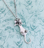 Cat necklace, cat jewellery, cat lover gifts, cat themed gifts, cat inspired gifts, cattery owner gifts, cat mom gifts, cat accessories,