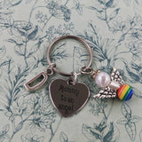 Baby loss Keychain, Infant loss Keychain, baby bereavement gift, baby loss gift, miscarriage memorial gift, sympathy gift, mommy to an angel