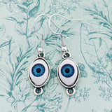 Eye earrings, evil eye gift, Wicca earrings, Wicca jewelry, pagan earrings, pagan jewelry, gifts for her, witch earrings, Halloween earrings