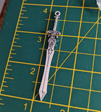 Sword earrings, statement earrings, dagger earrings, gamer geek gifts, gothic earrings, gothic jewelry, dagger earrings, witchy gifts