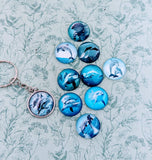 Dolphin Keychain, dolphin keyring, dolphin lover gifts, gifts for dolphin lovers, dolphin themed, animal Keychain, dolphin inspired